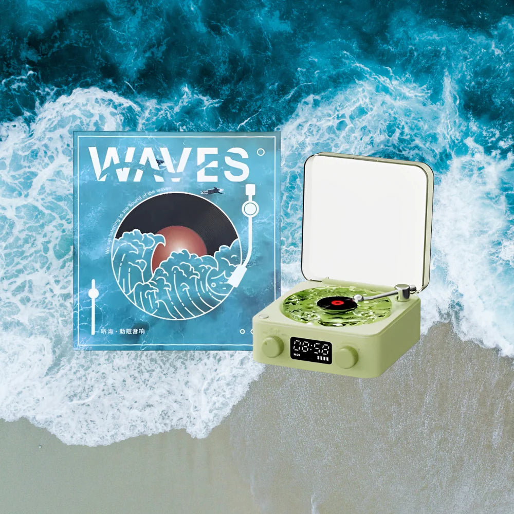 Waves Vinyl Bluetooth Speaker